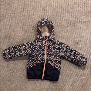 Patagonia Multicolor Hooded Winter Jacket